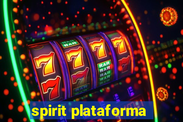 spirit plataforma